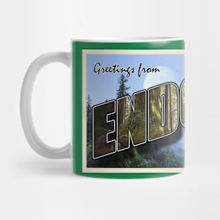 Endor Travel Postcard Mug